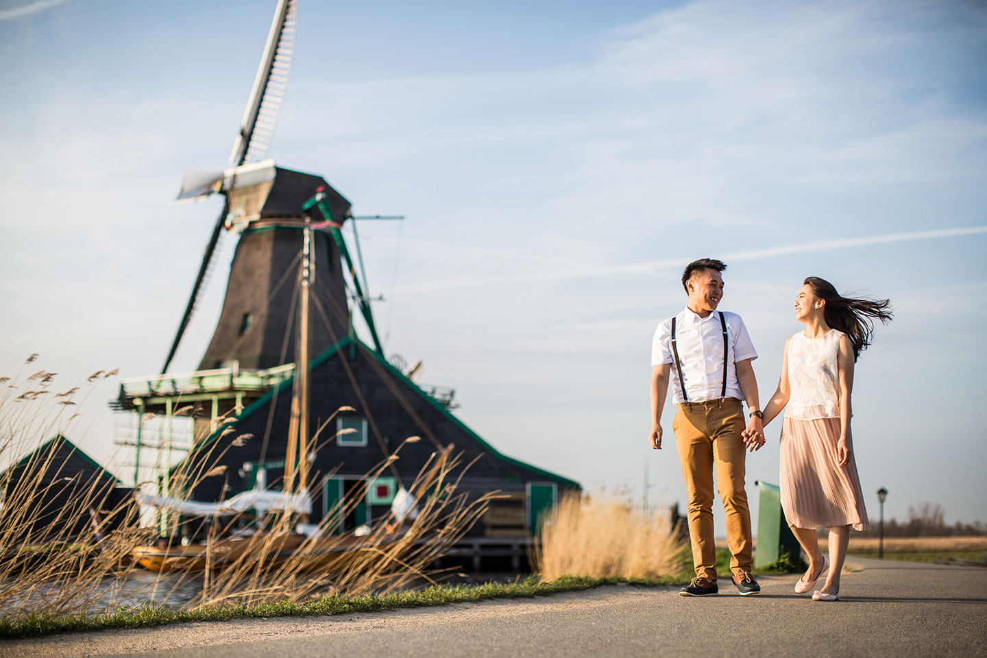 Zaanse Schans Prewedding Photoshoot