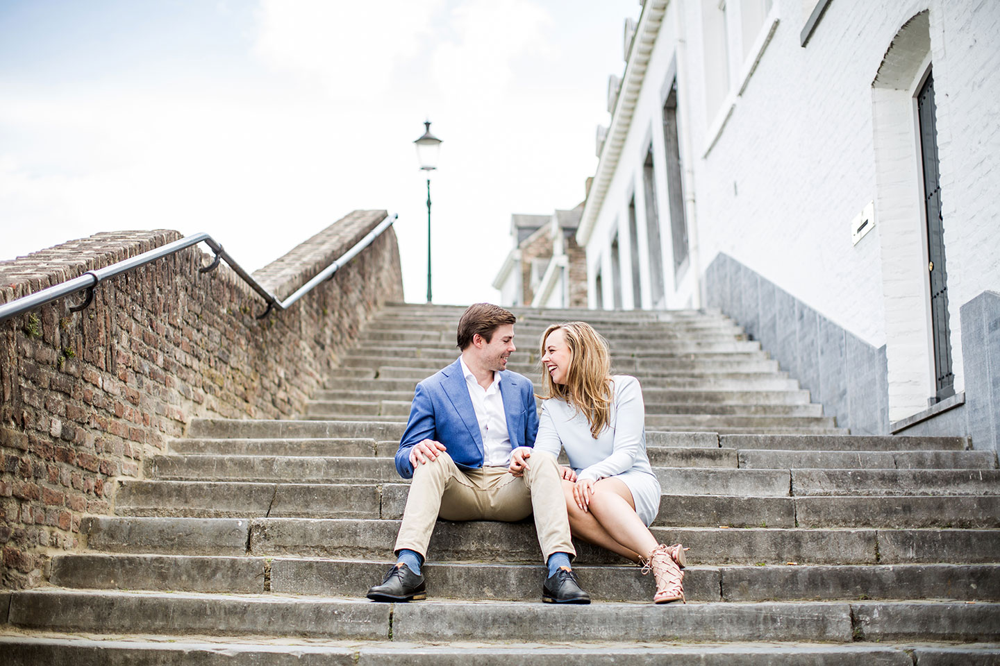 Photography of a couple during their engagement shoot in the Netherlands