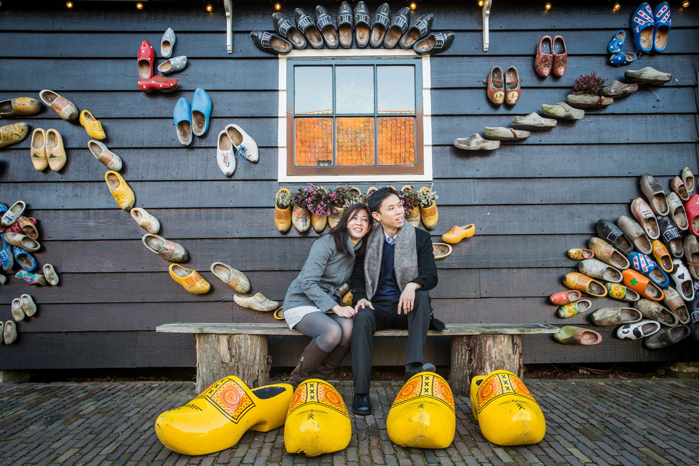 Winter prewedding in the Netherlands