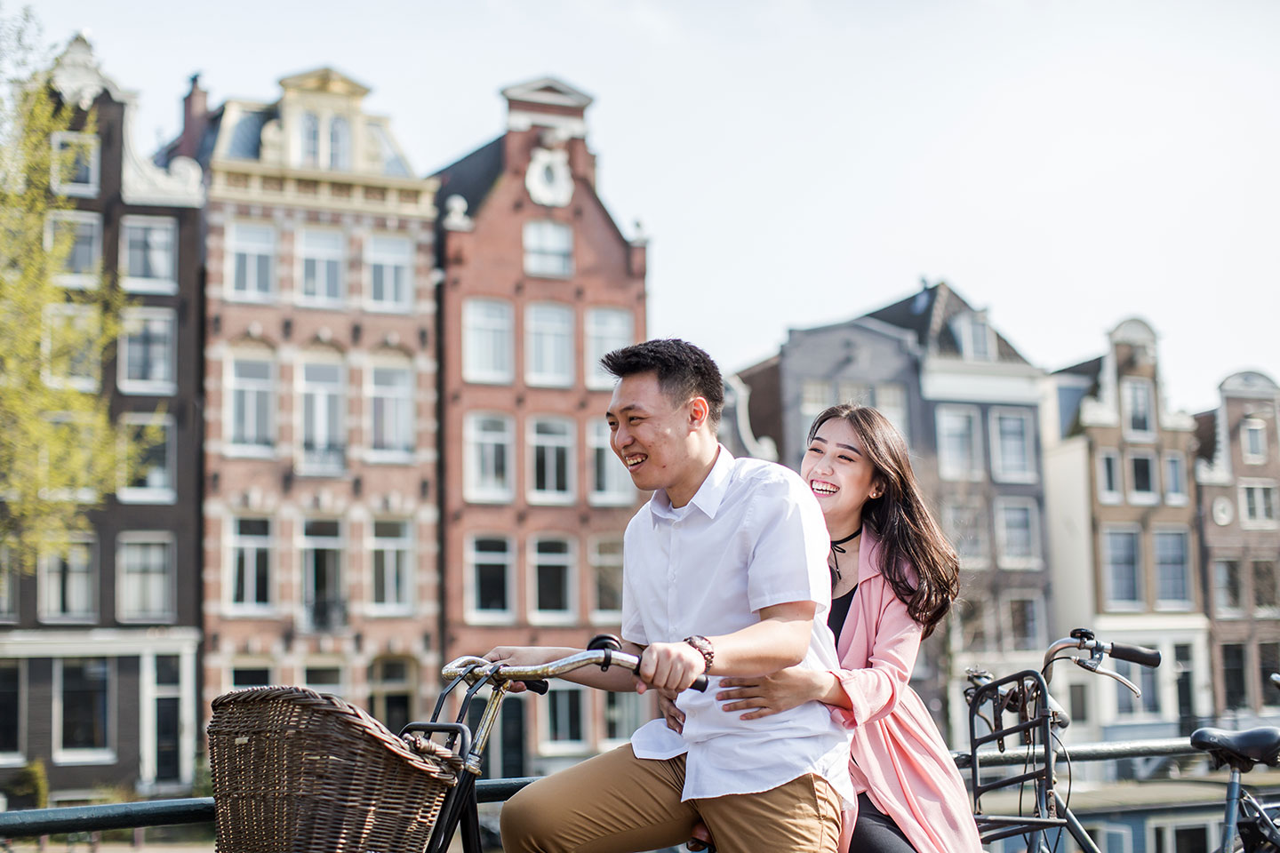 Couples engagement shoot in Amsterdam, the Netherlands