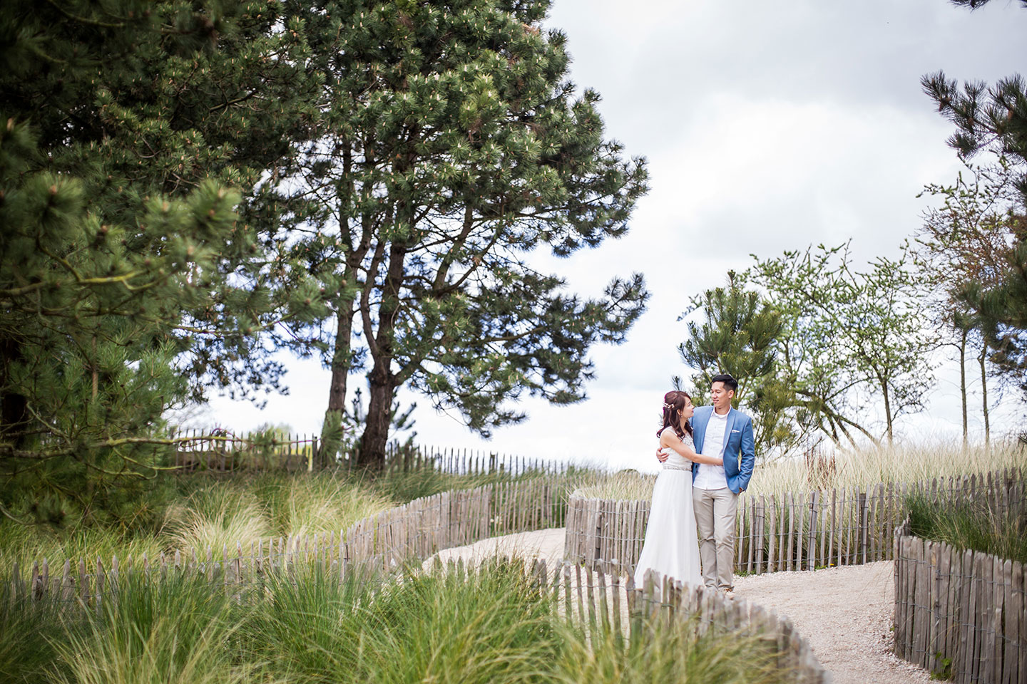Netherlands prewedding shoot near the beach