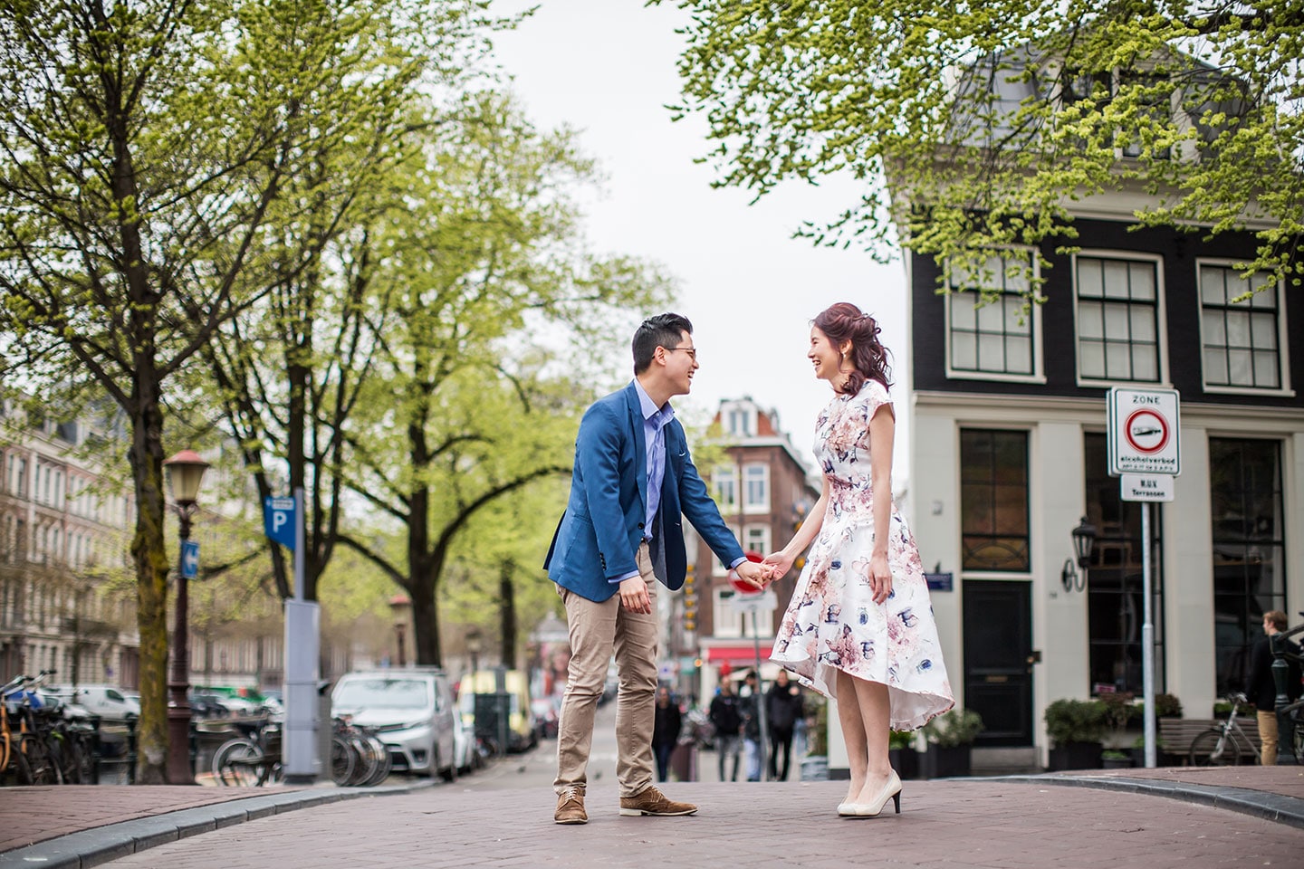 Prewedding photos in Amsterdam, the Netherlands