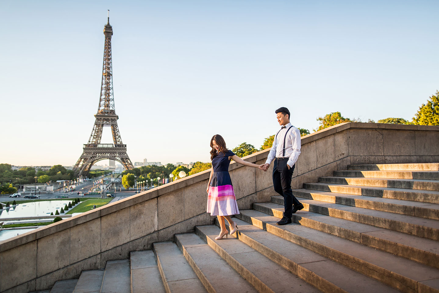 Eiffel Tower Pre wedding shoot Paris