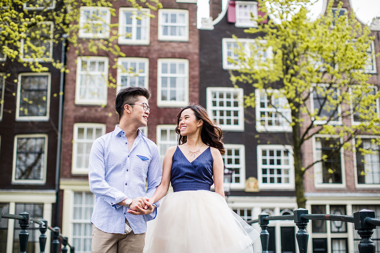 Urban pre-wedding Amsterdam