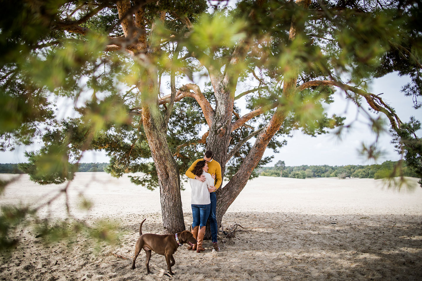 Fotograaf bij de Soesterduinen