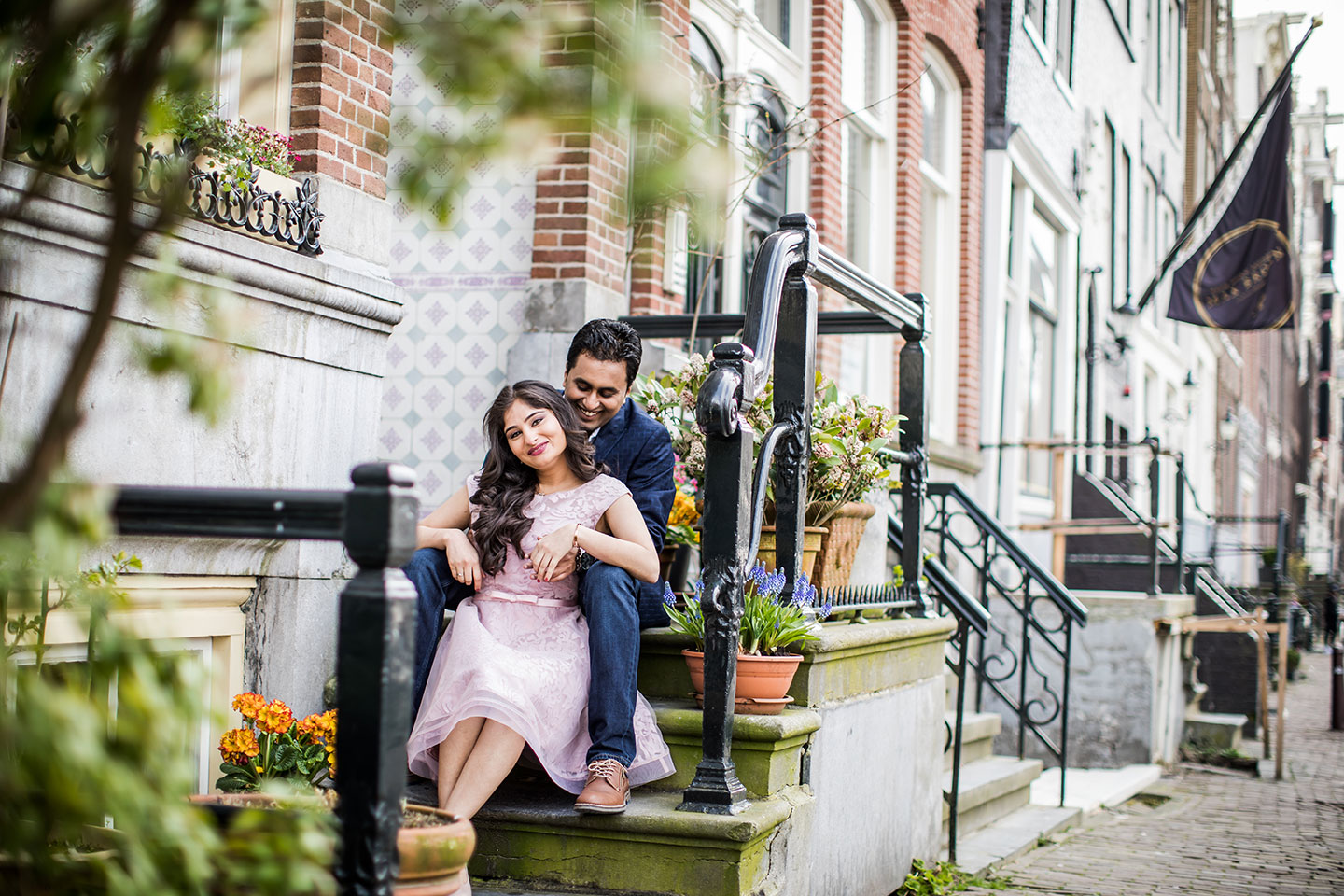 Amsterdam Holland prewedding photoshoot