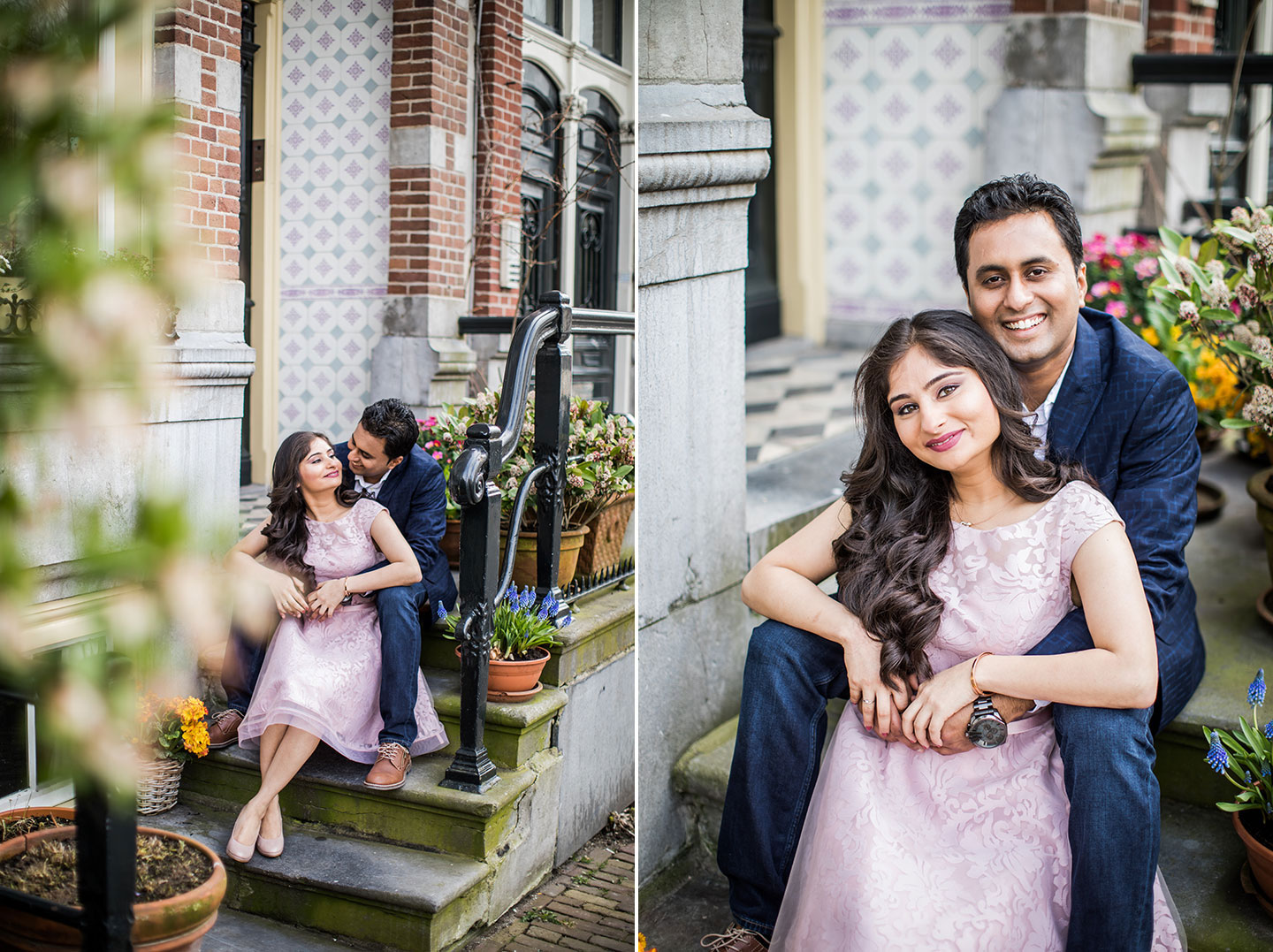 Indian prewedding shoot in Amsterdam, Holland