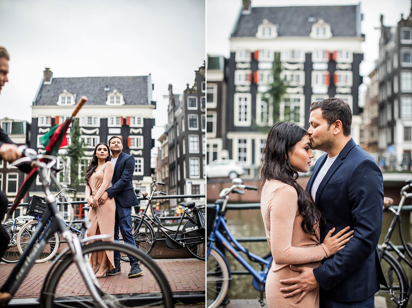 Indian prewedding shoot in the Netherlands, Europe