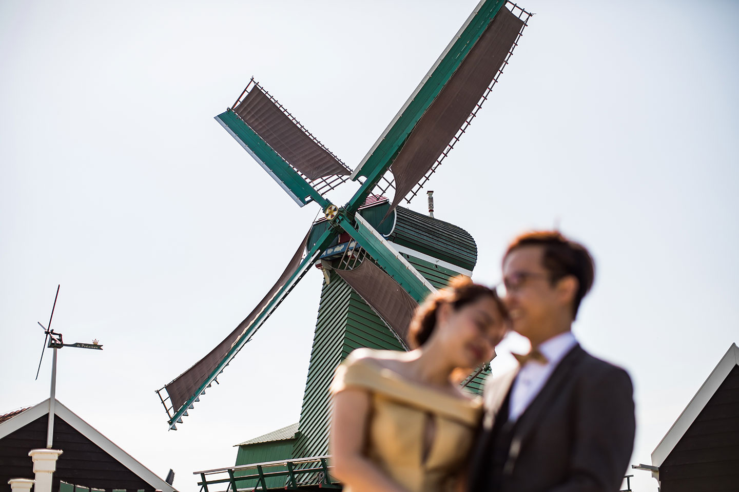 Windmill prewedding photoshoot