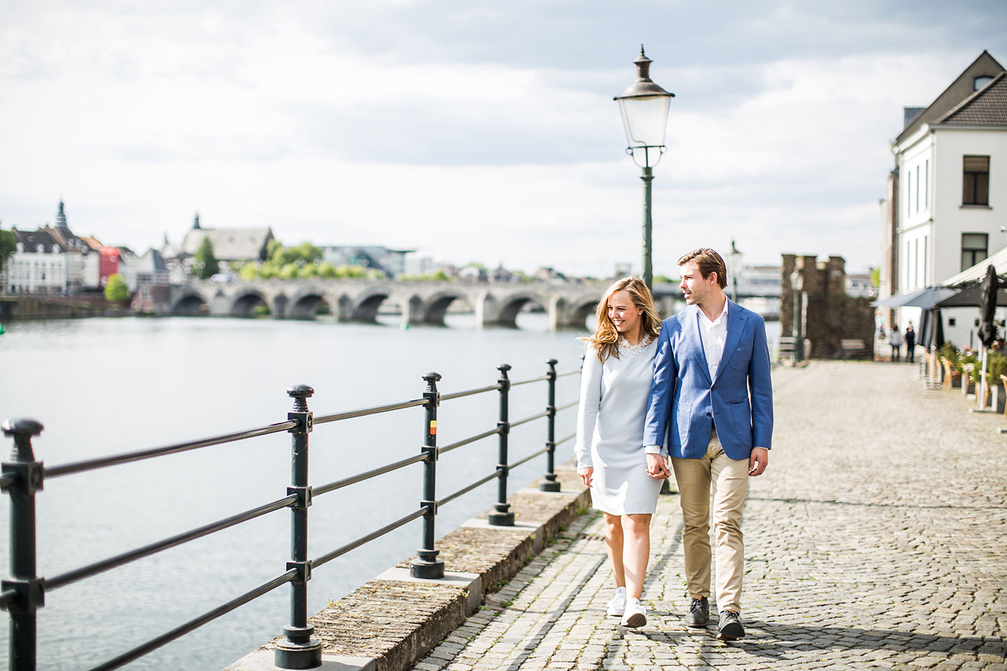 Photoshoot of a couple during their engagement in the Netherlands