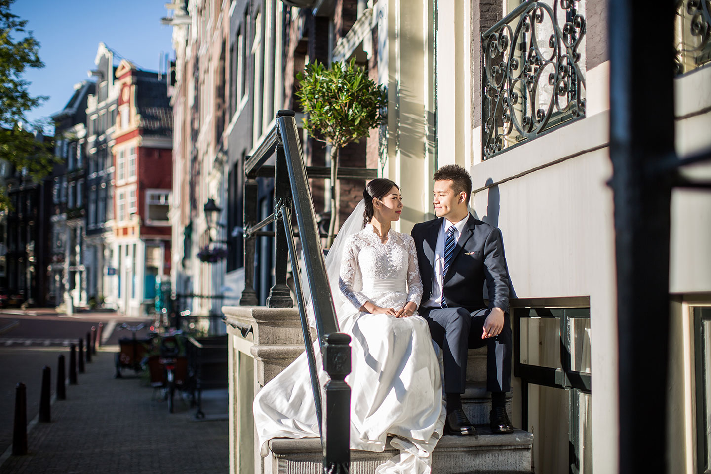 Engagement shoot around Amsterdam, the Netherlands