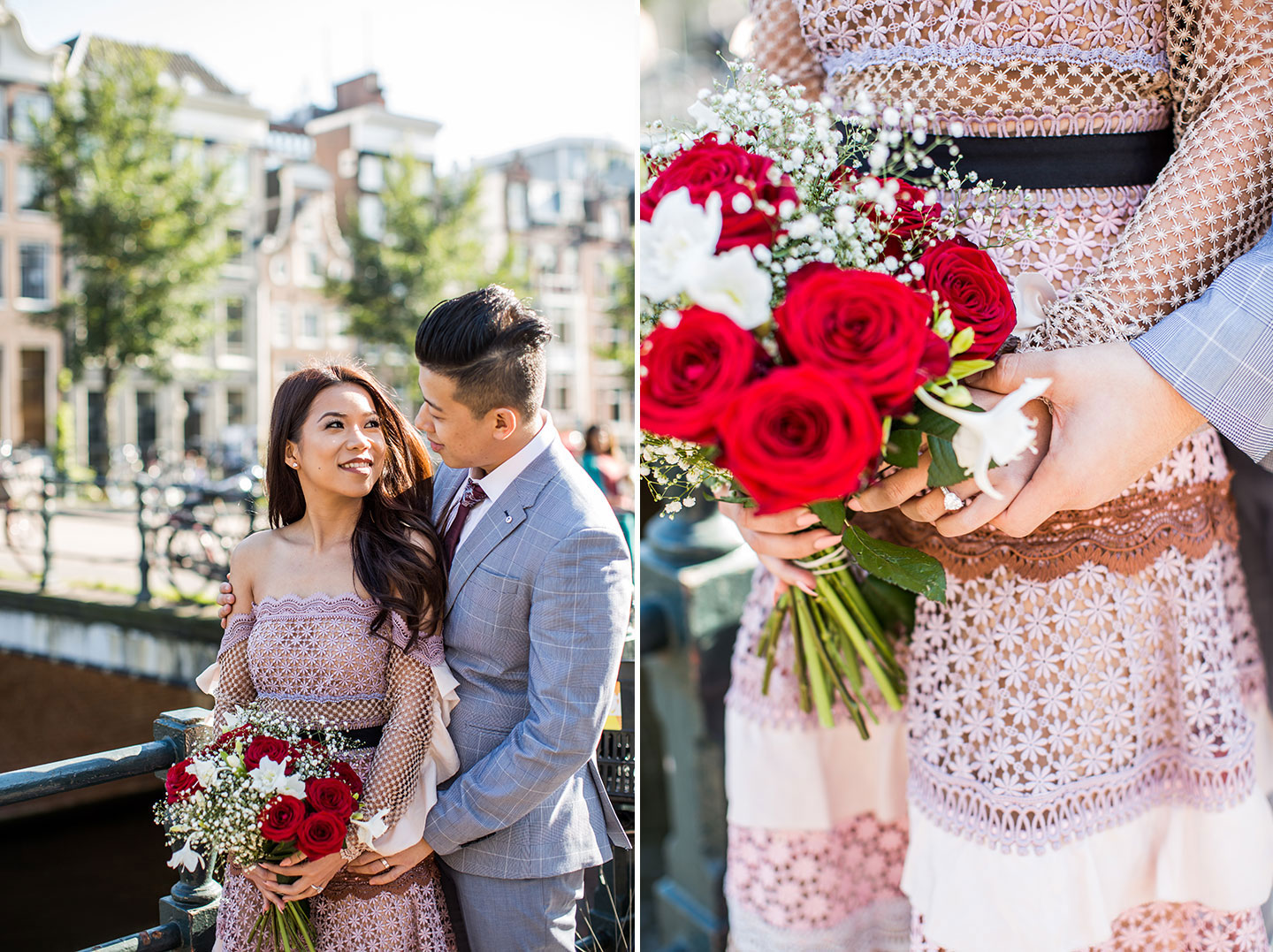 Couples photoshoot in Amsterdam, Holland