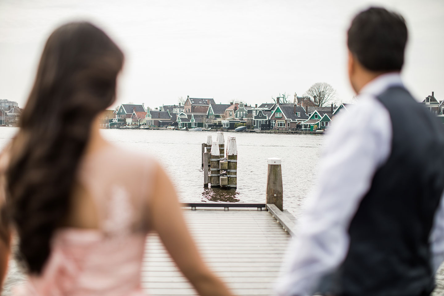 Photoshoot of couple in Amsterdam