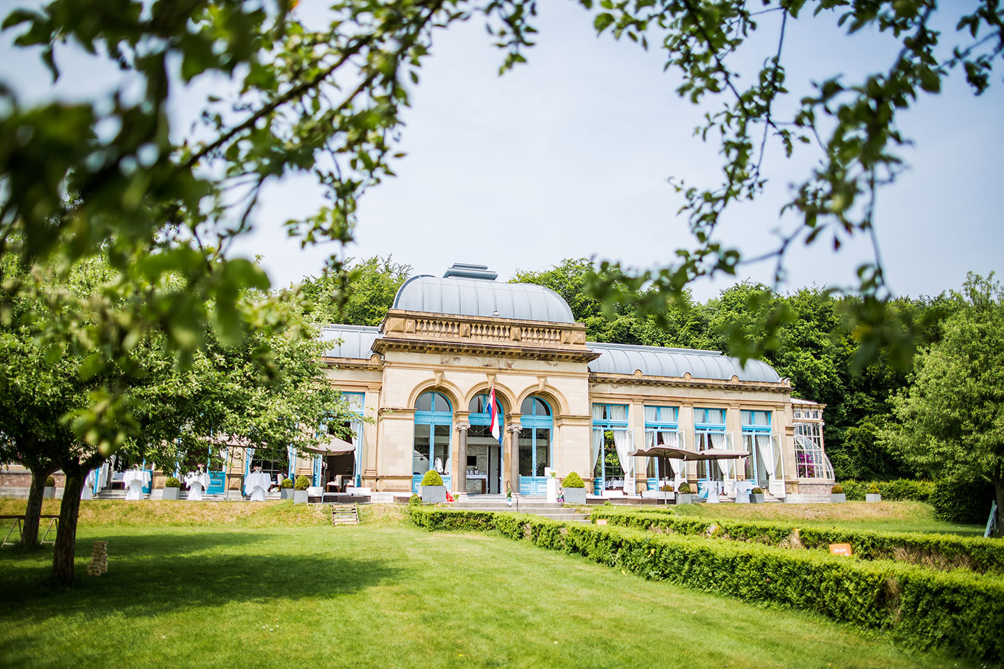 Trouwlocatie Orangerie Elswout in Noord-Holland