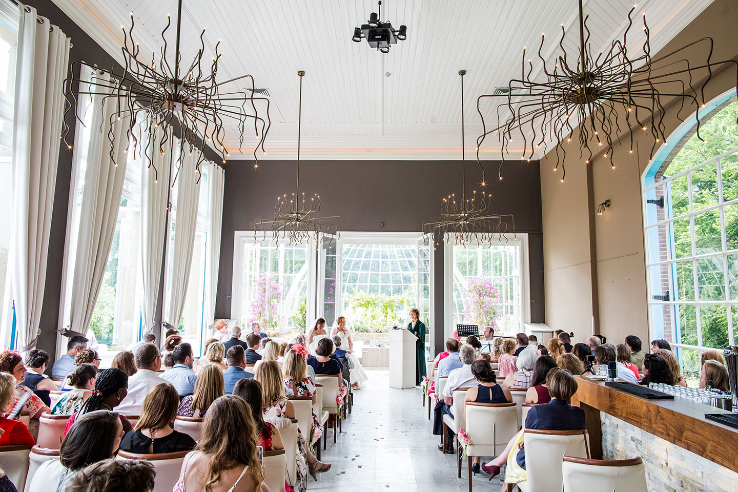 Orangerie Elswout bruiloft ceremonie