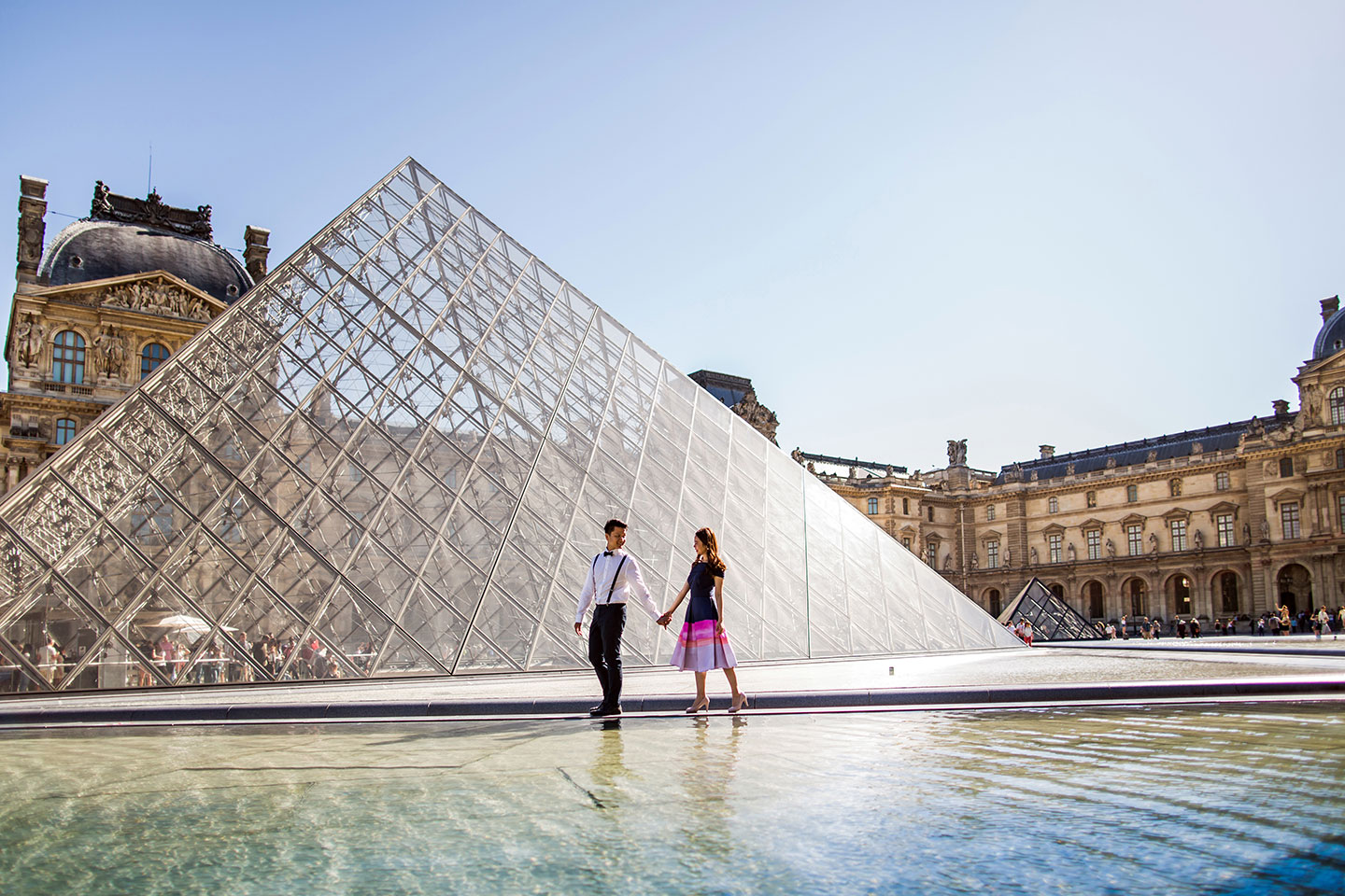 Paris Pre Wedding Louvre Museum