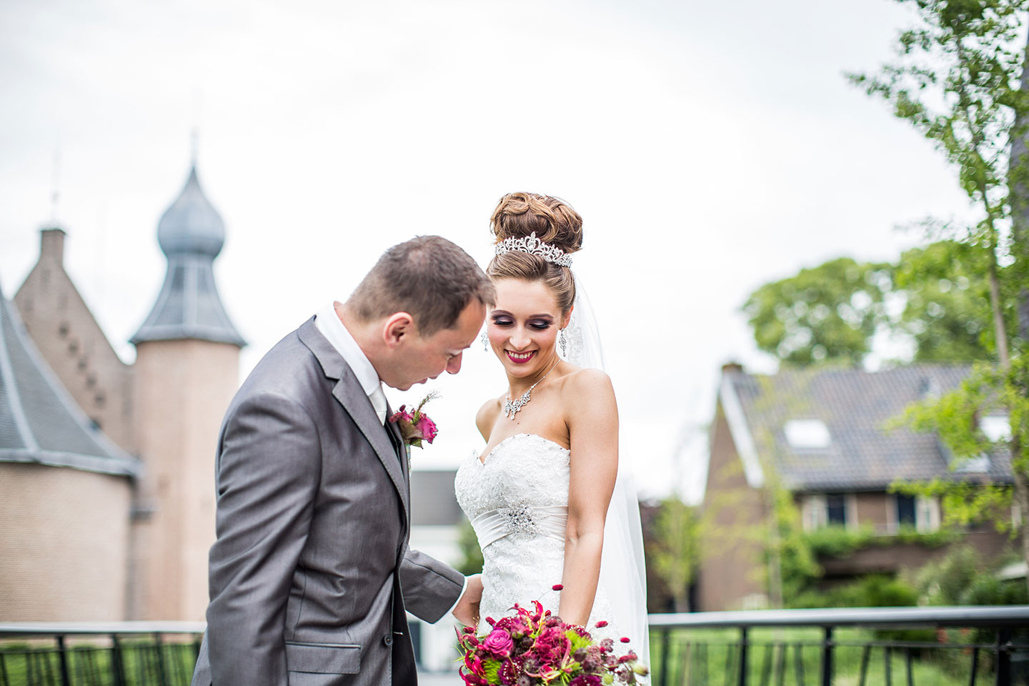 Huwelijksfotografie bij Kasteel Coevorden