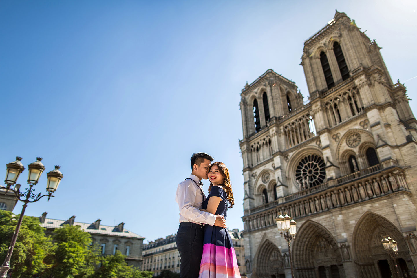 Pre wedding Paris Notre Dame