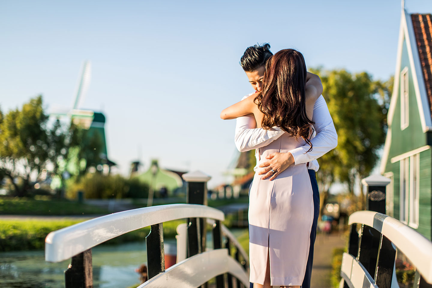 Windmill photoshoot in Amsterdam
