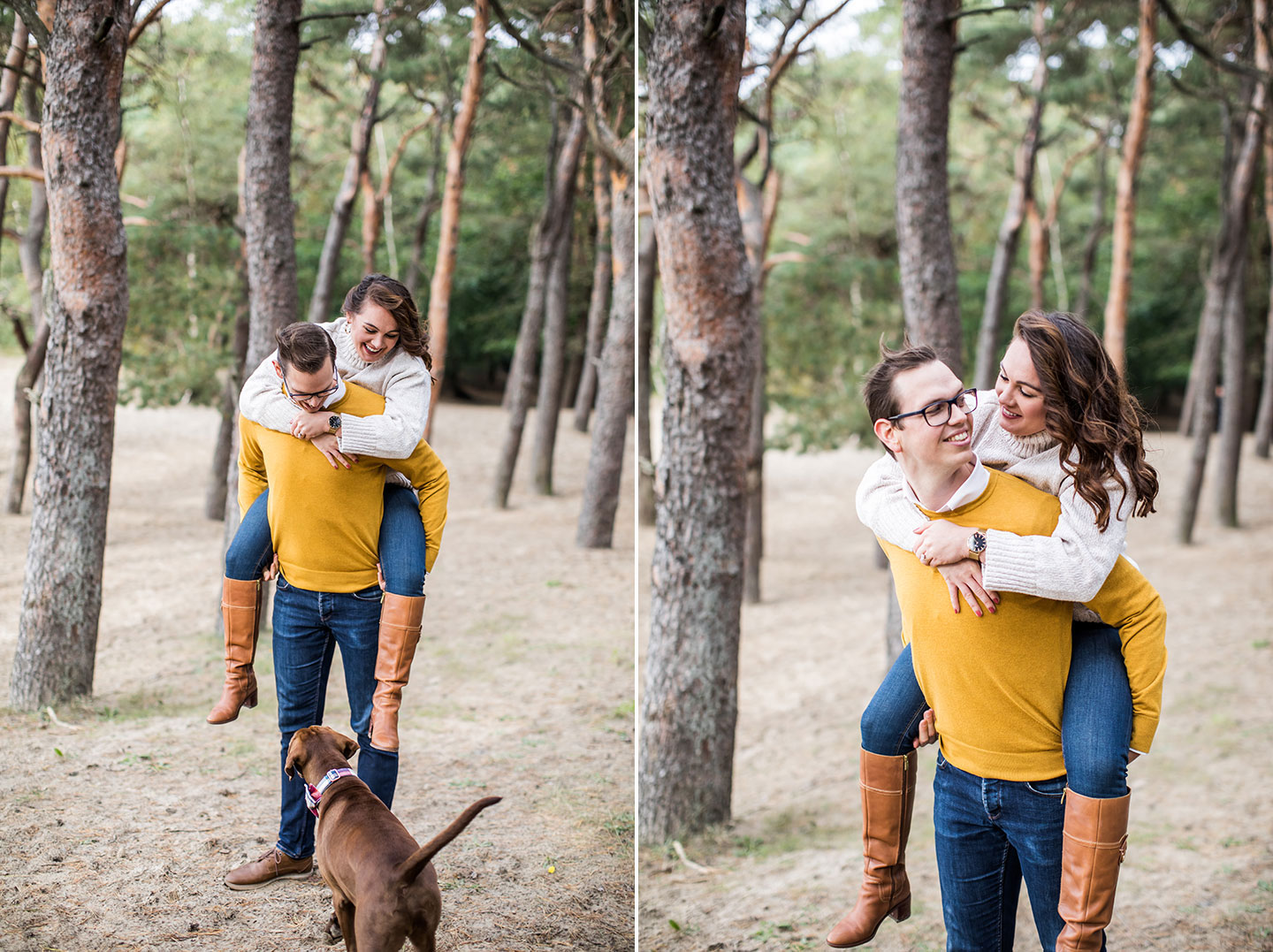 Fotoshoot bij de Soesterduinen
