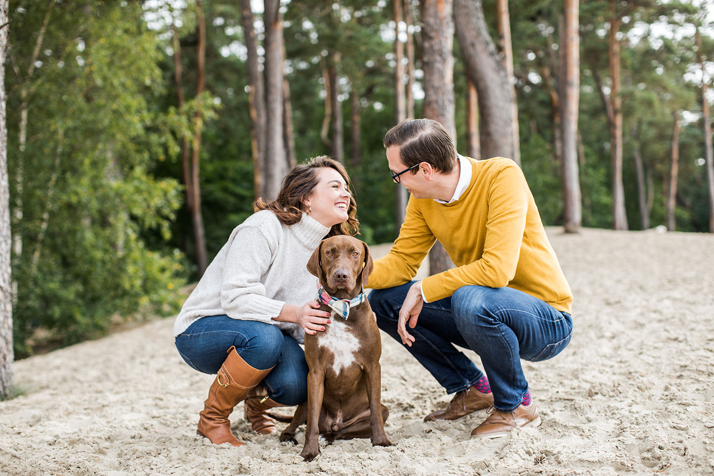 Fotoshoot in de Soesterduinen
