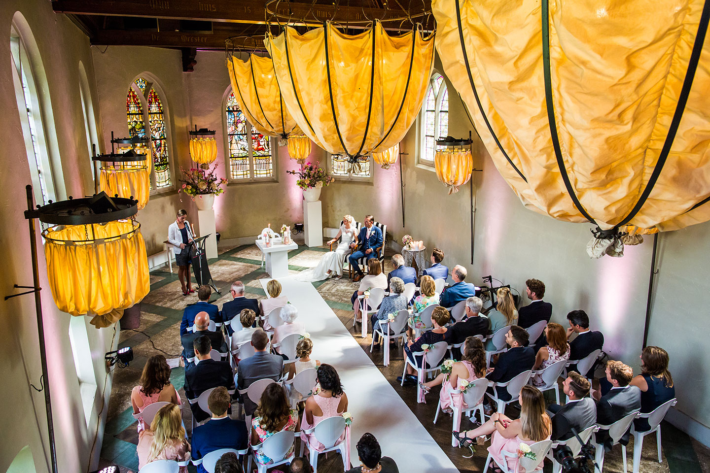 Ceremonie bruiloft Klooster Bethlehem