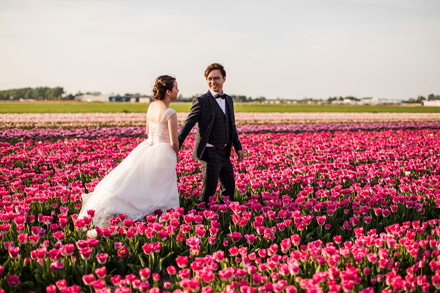 Tulip Fields Pre Wedding Netherlands