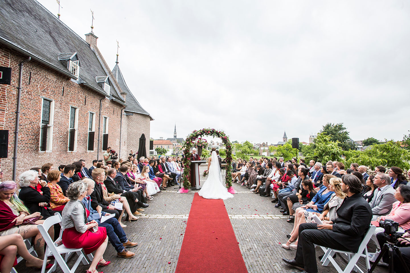 Fotoreportage bruiloft Kasteel Coevorden