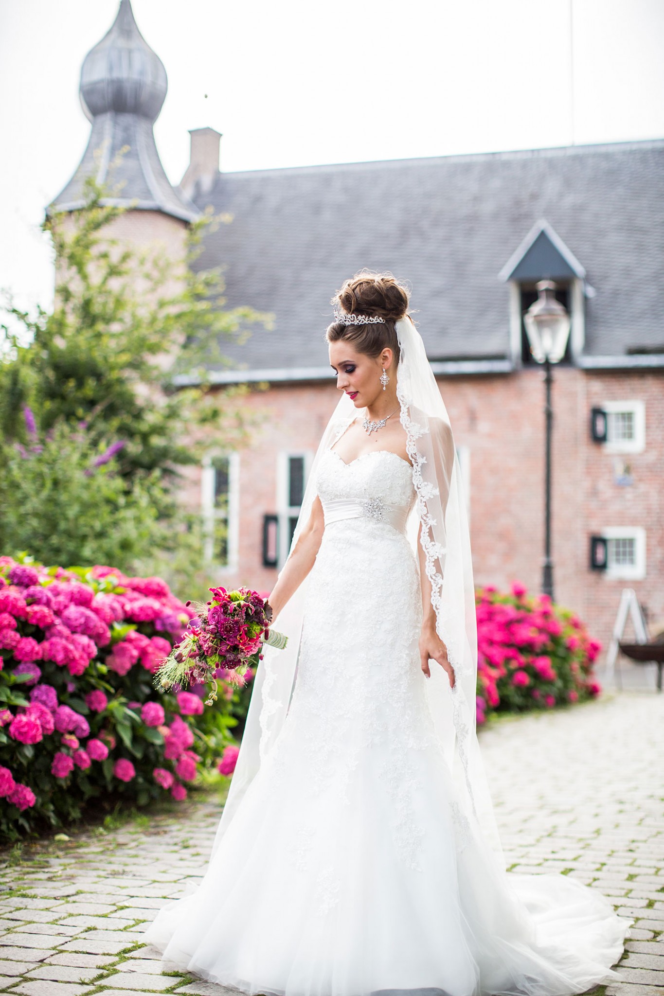 Bruidsfotografie bij Kasteel Coevorden