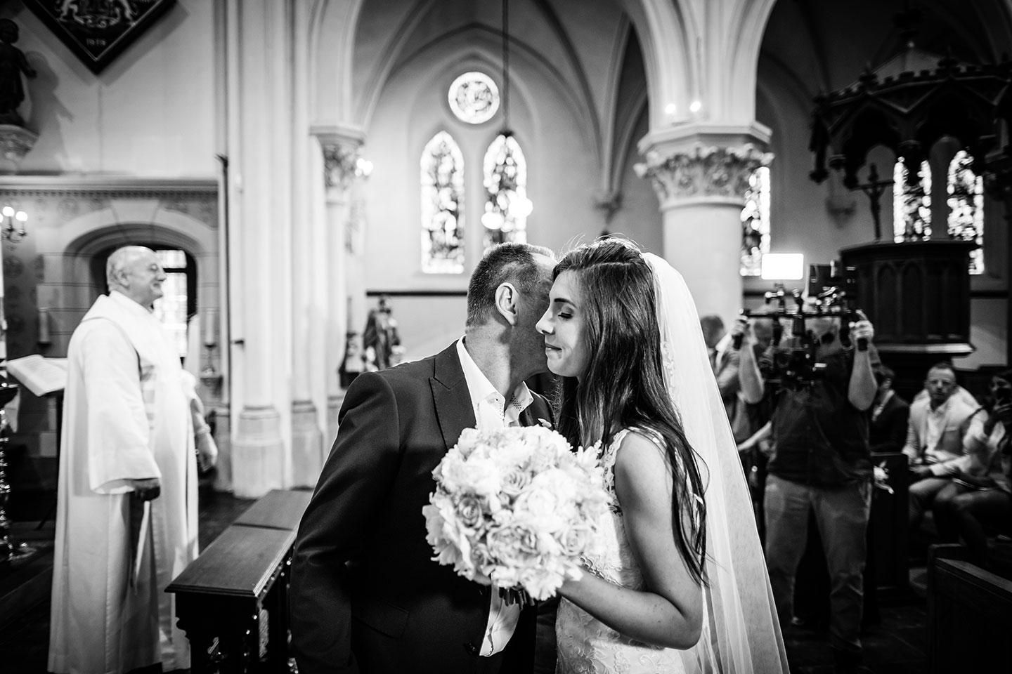 Bruidsfotografie kerk