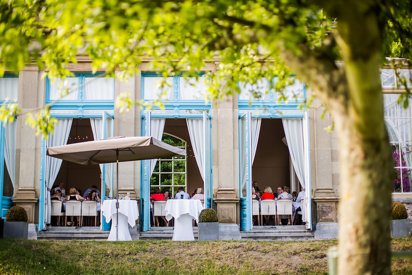 Orangerie Elswout bruiloft diner