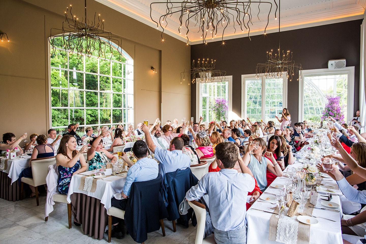 Diner bruiloft Orangerie Elswout
