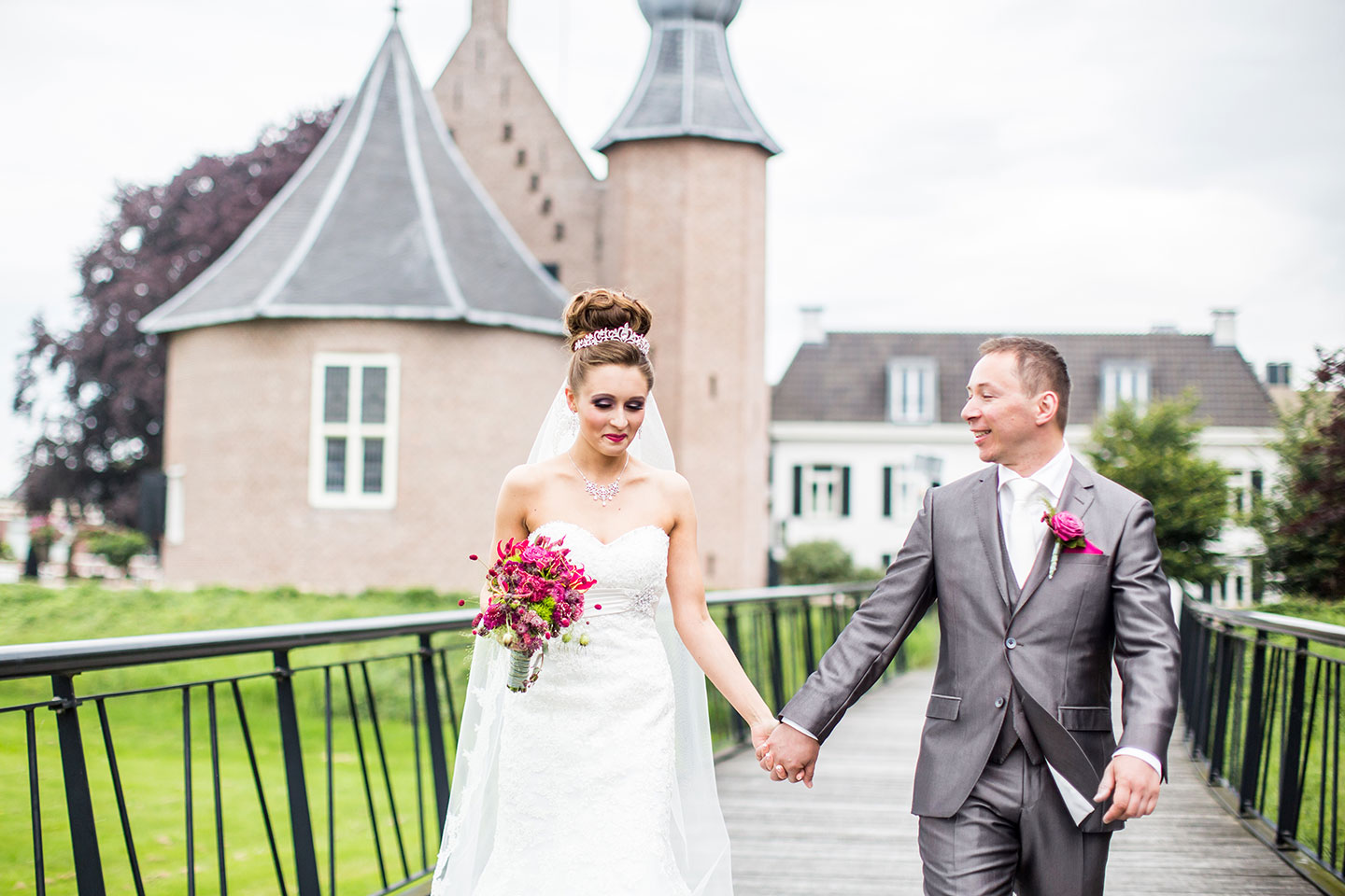 Fotografie bruiloft Kasteel Coevorden