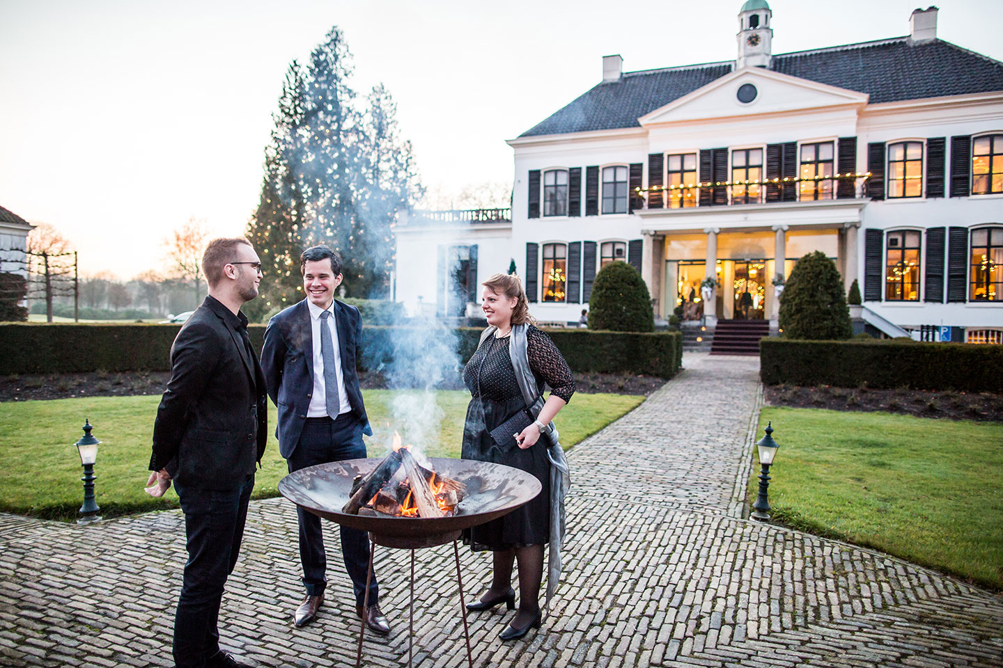 Winterse bruiloft bij Kasteel Engelenburg