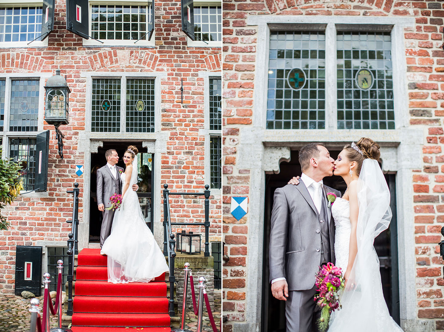 Trouwfotograaf bij Kasteel Coevorden