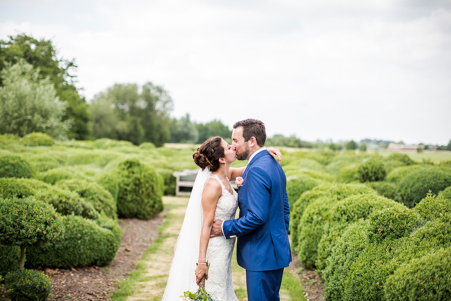 Bruiloft Orangerie en Domaine d'Heerstaayen