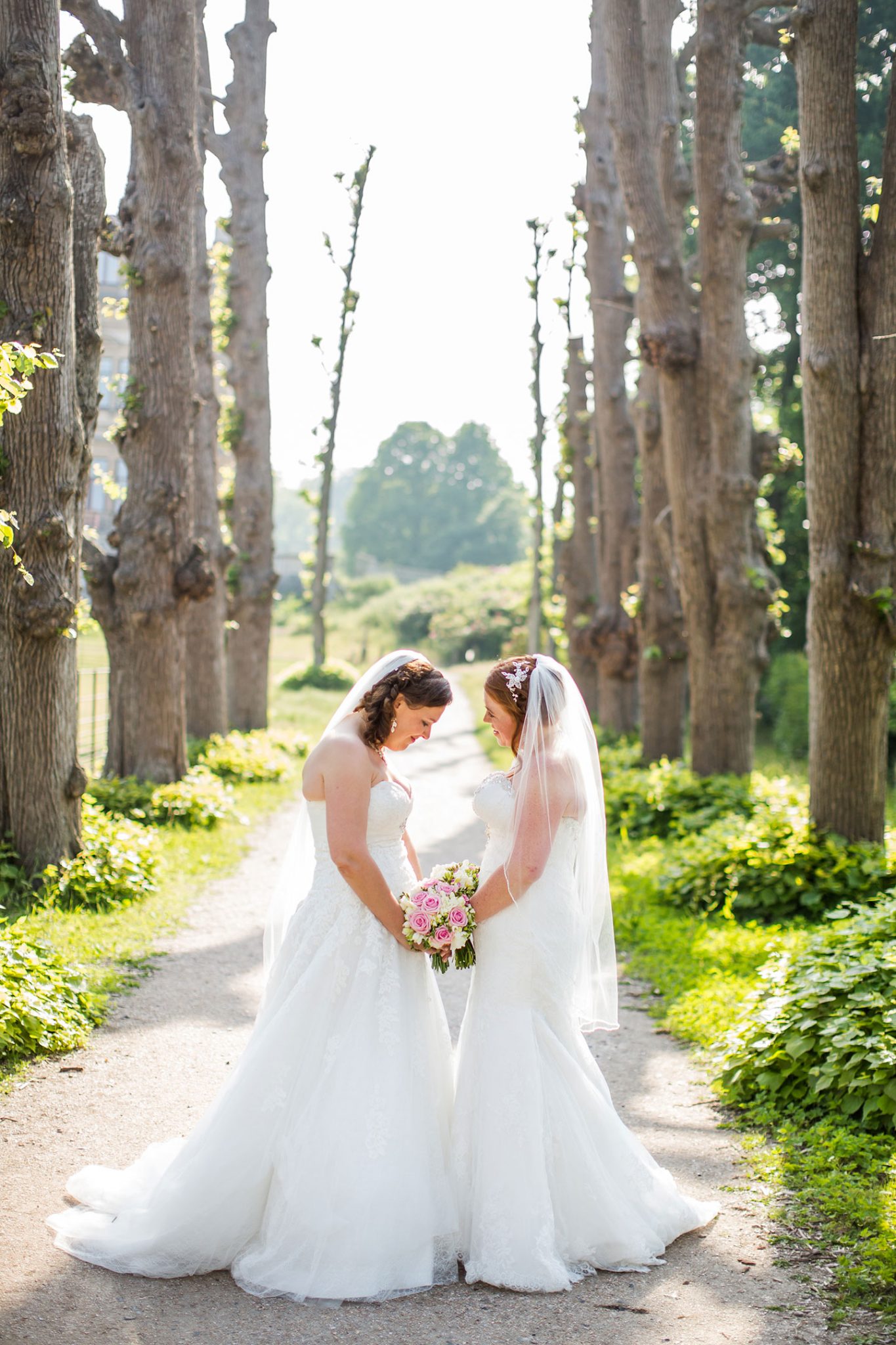 Bruidsfotografie lesbische bruiloft