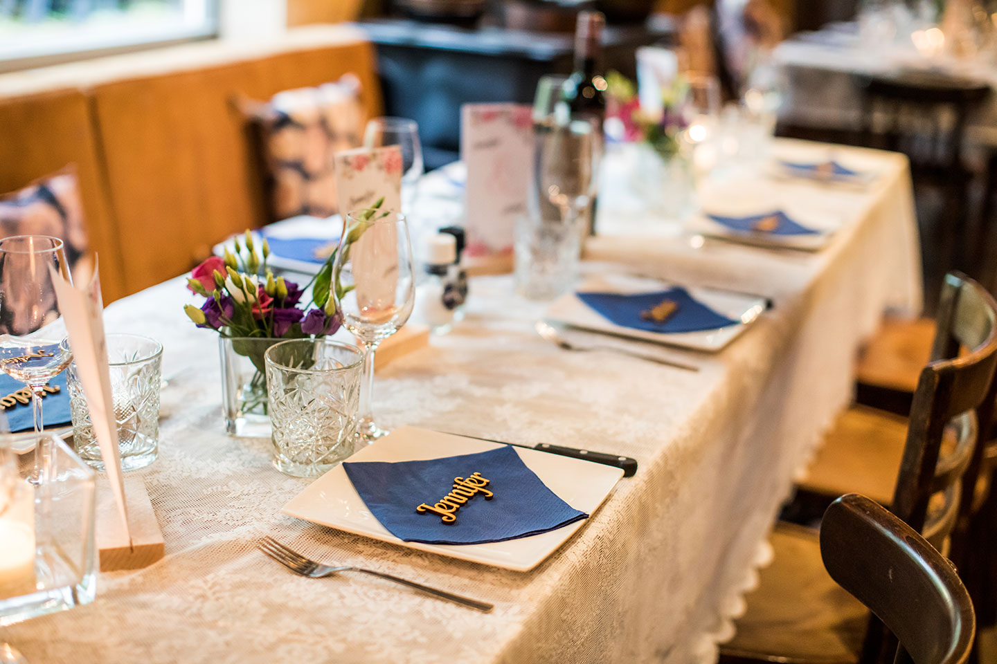 Trouwen Meneer van Eijck diner