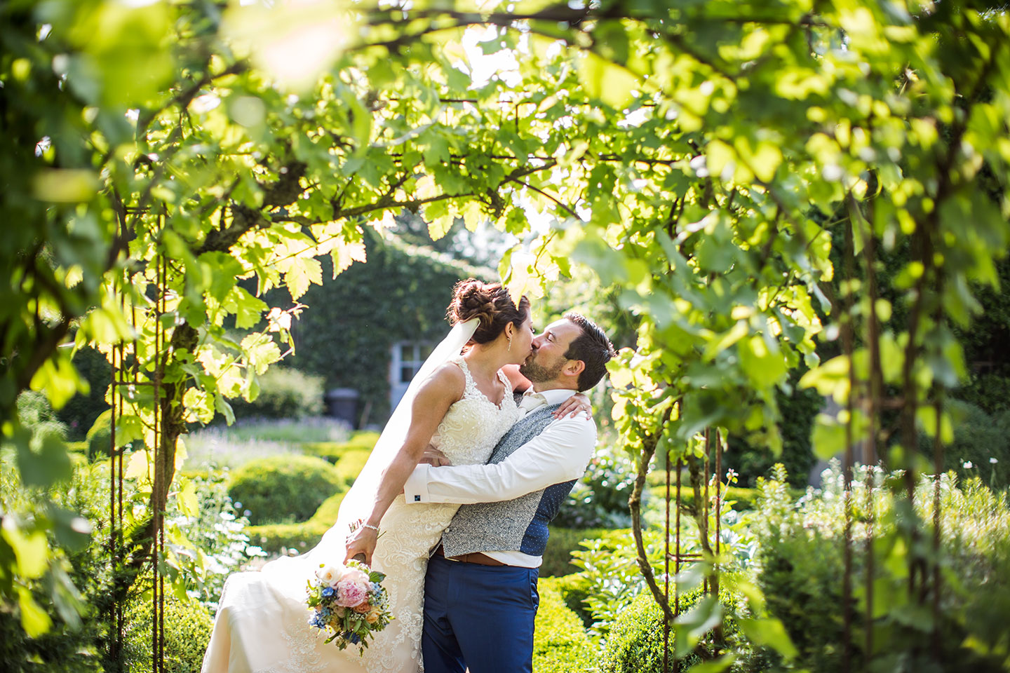 Fotografie huwelijk bij Domaine d'Heerstaayen