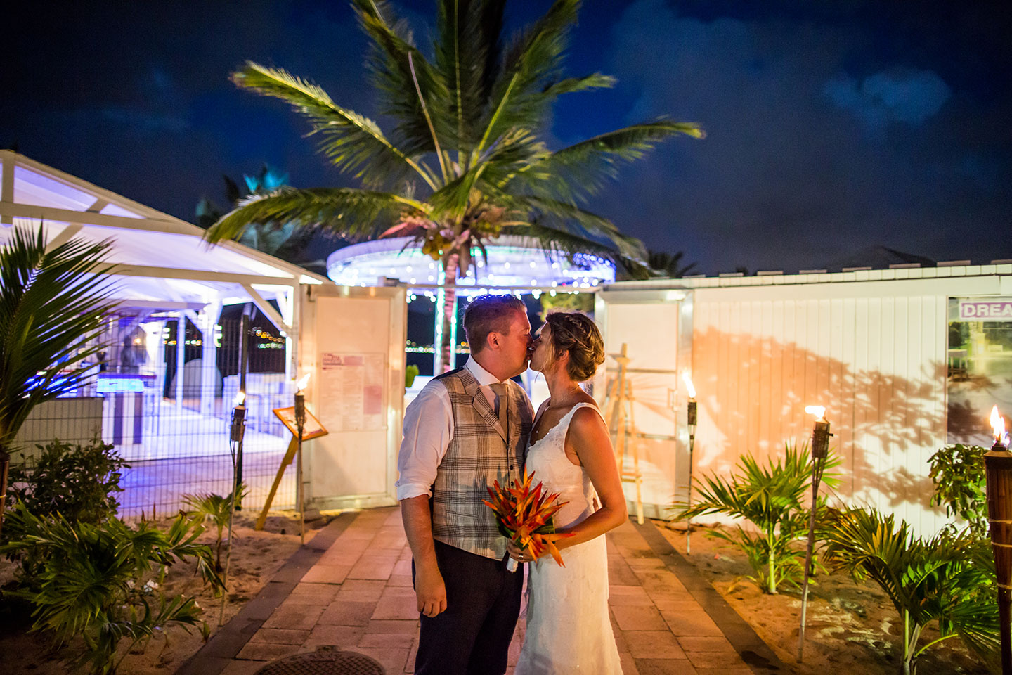 Trouwfeest Dreams Beach Bar St. Maarten