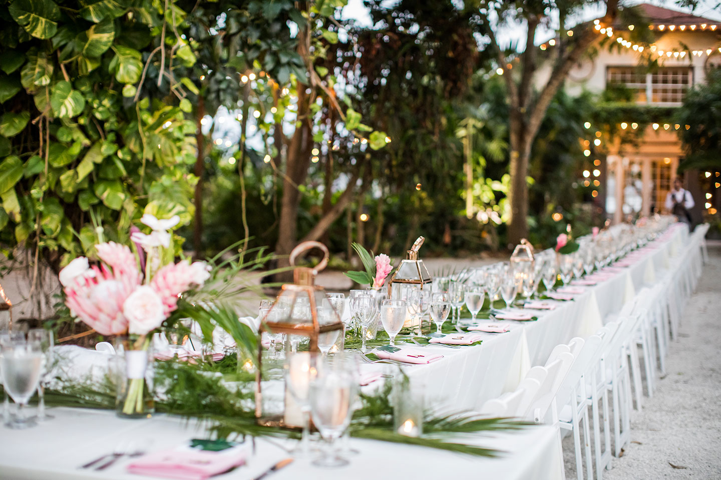 Dinner Table Historic Walton House Wedding