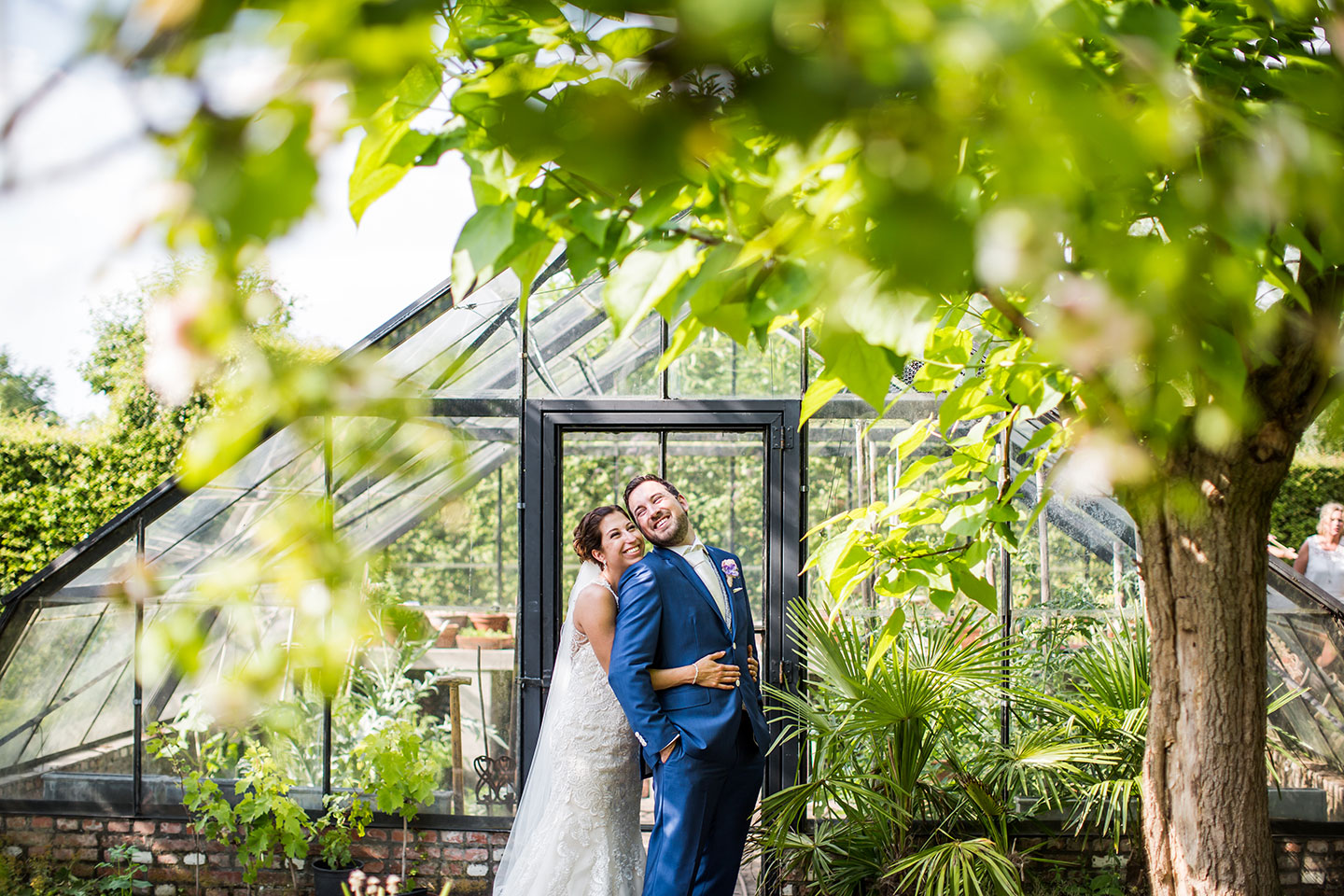 Trouwfotografie bij Domaine d'Heerstaayen