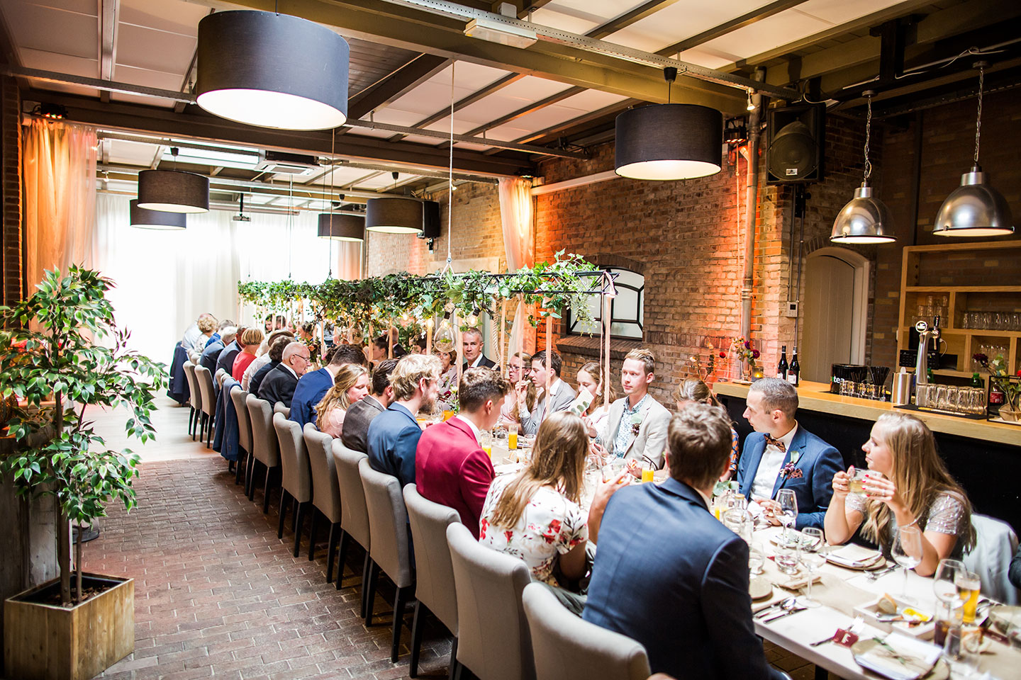 Diner bruiloft Havenhuis