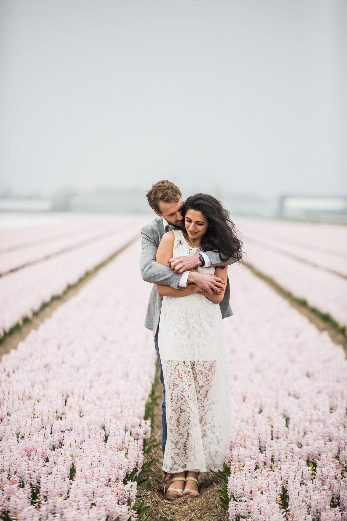 Keukenhof flower gardens prewedding photographer